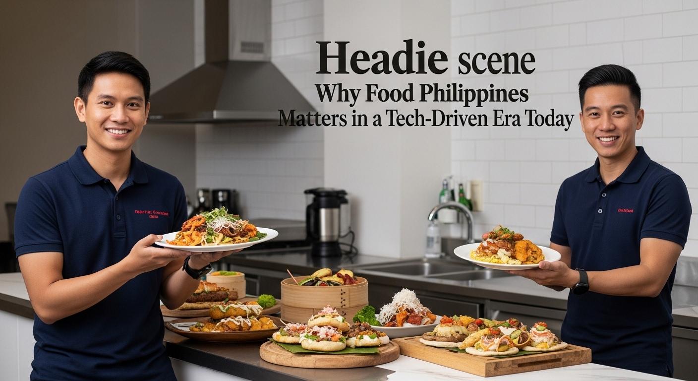 Philippines market scene showing digital tech integration in food distribution