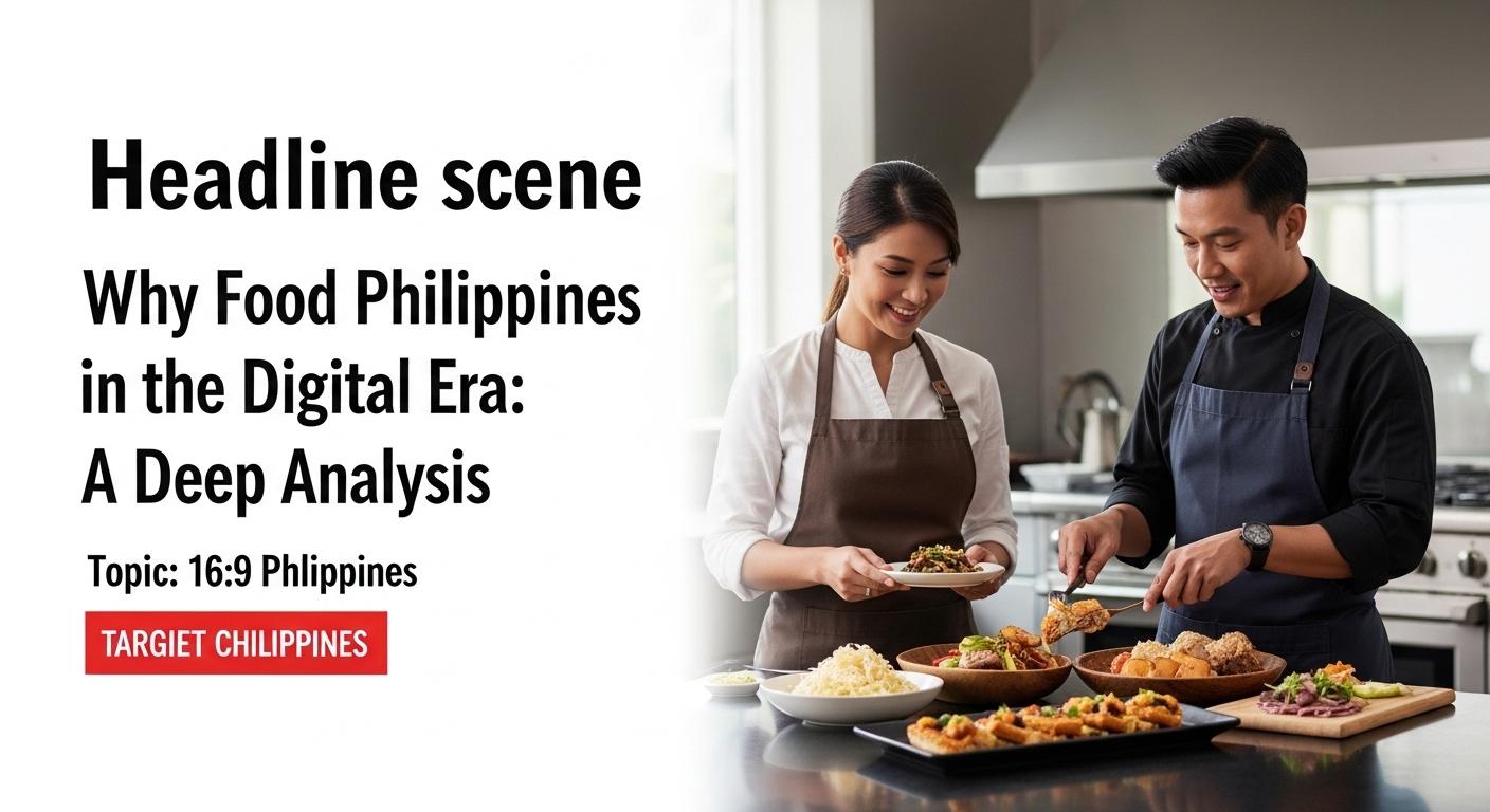 Philippine market scene with digital overlay illustrating food supply chains and technology integration.