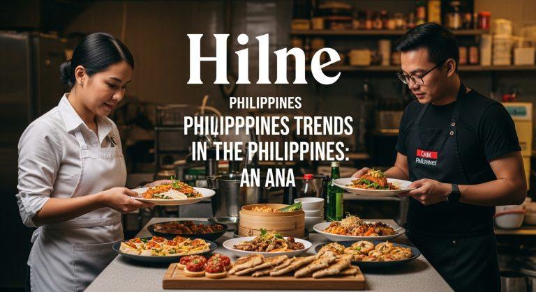 Philippines market scene with digital food app and logistics