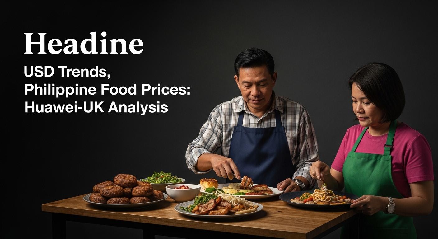 Philippine market scene illustrating USD impact on food prices and consumer choices.